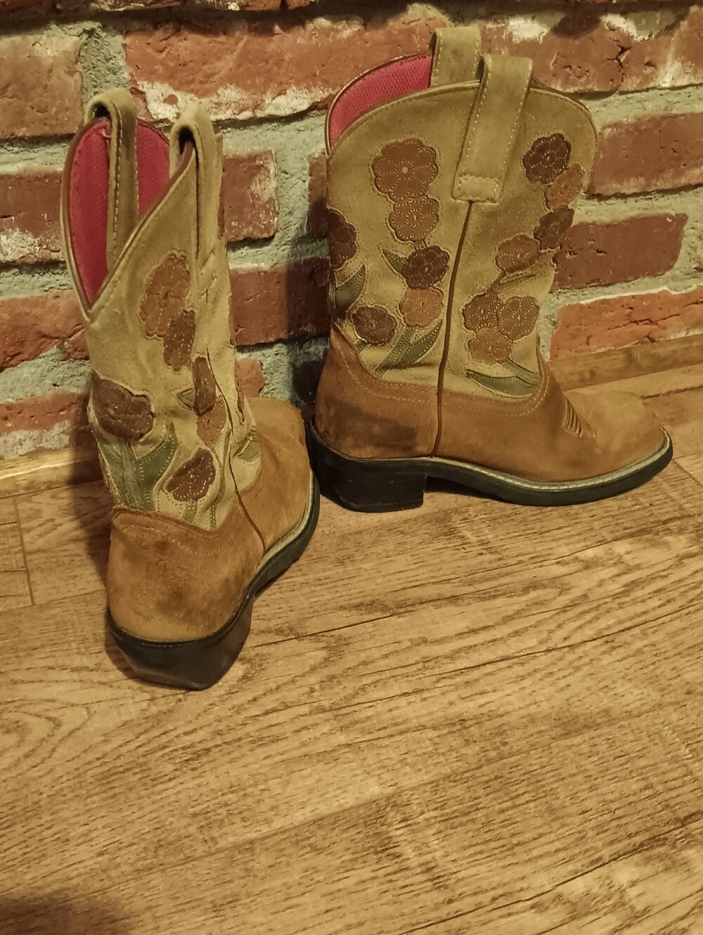 Ariat Doll Baby Floral Boots 7 - Picture 3 of 11